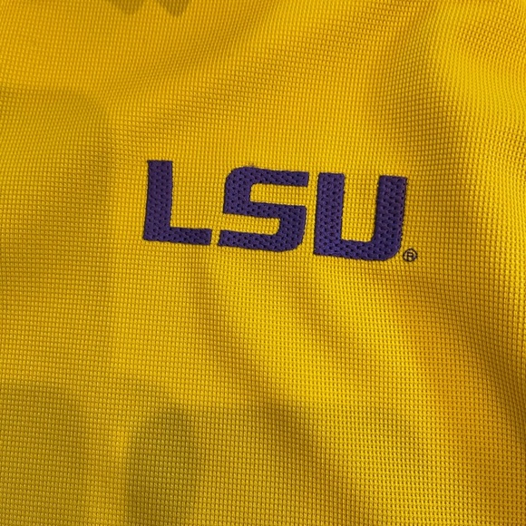 Nike Vintage LSU Louisiana State University Tigers Polo Shirt - Size XL - Picture 5 of 9